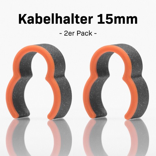 Kabelhalter für 15mm - , rods