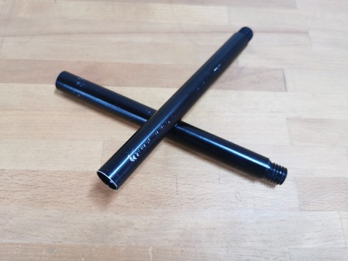 15mm rods schwarz - x,