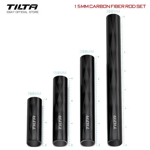 Tilta pair 15mm - carbon, fiber
